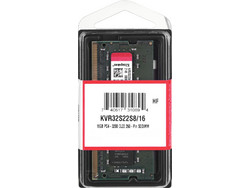 Kingston 16GB (1X16GB) DDR4 RAM 3200MHz SoDimm KVR32S22S8/16