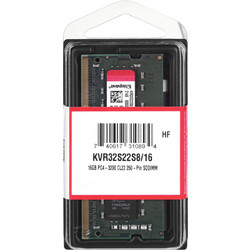 Kingston 16GB (1X16GB) DDR4 RAM 3200MHz SoDimm KVR32S22S8/16