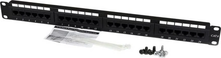 Patch Panel Types Racking StarTech Patch Panel Rackmount 1U 24 Θυρών Cat6 | BestPrice.gr