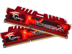 G.Skill RipjawsX 8GB (2X4GB) DDR3 RAM 1600MHz Red