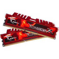 G.Skill RipjawsX 8GB (2X4GB) DDR3 RAM 1600MHz Red