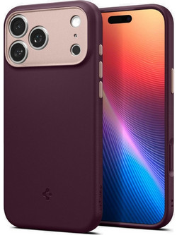 Spigen Nano Pop MagSafe Back Cover Dark Cherry (iPhone 18 Pro / 17 Pro)