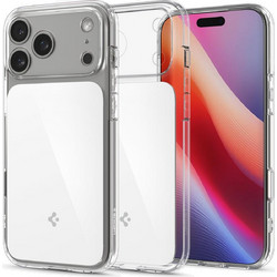 Spigen Ultra Hybrid T MagFit MagSafe Back Cover Glossy White (iPhone 18 Pro / 17 Pro)