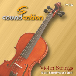 SOUNDSATION SV706 | Σετ Χορδές Βιολιού Nickel Round Wound