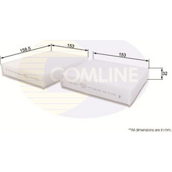COMLINE ΦΙΛΤΡΟ ΚΑΜΠΙΝΑΣ - EKF101