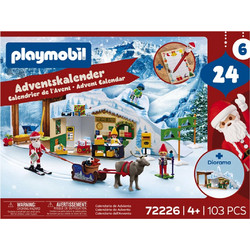 Playmobil Christmas - Ημερολόγιο Εργαστήριο Αι Βασίλη 72226