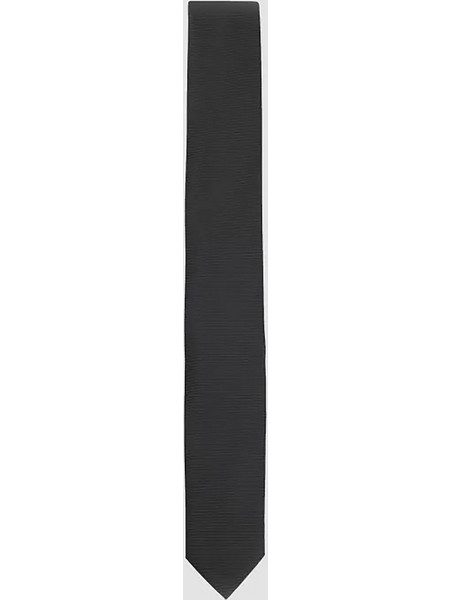 Hugo ανδρική μεταξωτή γραβάτα με jacquard weave - 50520644 Μαύρο