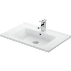 Martin Etna 55 Ένθετος Νιπτήρας Μπάνιου Πορσελάνης 55x45cm Λευκός 3WET055WGLO