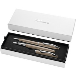 PELIKAN ΣΕΤ ΠΕΝΑ ΚΑΙ ΣΤΥΛΟ JAZZ NOBLE ELEGANCE TAUPE GIFT BOX 826792