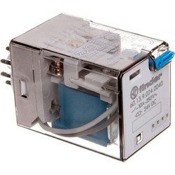 Rel. 3CO 10A/24VDC/Agni/Test button/Mech.ind (60.13.9.024.0040)