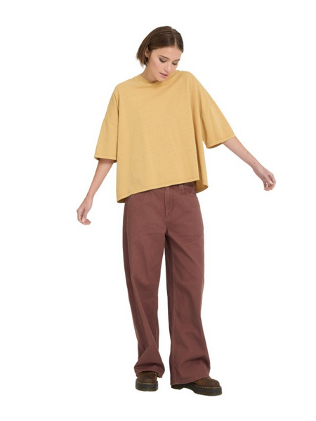Women's Volcom Sto'N T-Shirt MUSTARD