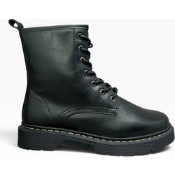 Bellini Γυναικεία Μποτάκια Δερμάτινα Μαύρα TIM-4030-BLACK