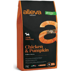 Alleva Natural Low Grain Adult Chicken & Pumpkin Mini 2kg