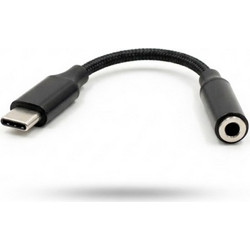 Vakoss TC-5681 Headphone Adapter (USB-C to 3.5mm Mini-Jack) - Black TC-5681