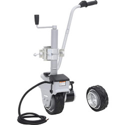 vidaXL Ποδαράκι Τρέιλερ Μηχανοκίνητο 12 V 350 W Αλουμινίου