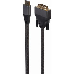 CABLE HDMI TO DVI 1.8M/CC-HDMI-DVI-4K-6 GEMBIRD