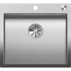 Blanco Claron 500-IF/A Durinox Ένθετος Νεροχύτης Inox Ματ 61x51cm