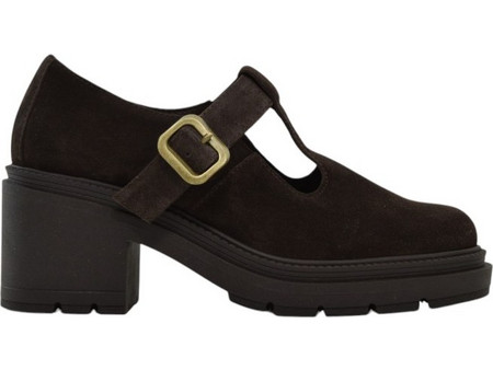 Γυναικείες μπαλαρίνες Lady Shoes 2664 καφέ δέρμα καστόρ
