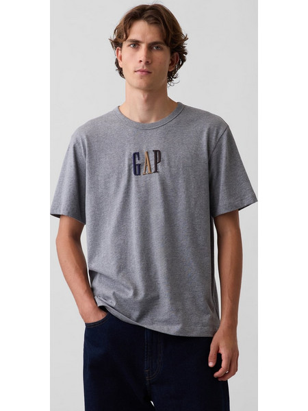Ανδρική Μπλούζα με Gap Λογότυπο heather grey