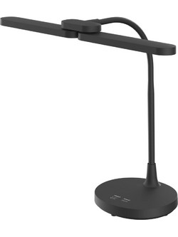 Aca Led Φωτιστικό Γραφείου 8W CCT 300lm Μαύρο (BL1043BK)