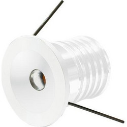 ΦΩΤΙΣΤΙΚΟ ΧΩΝΕΥΤΟ LED 1W 12V 4000Κ Φ30 ΛΕΥΚΟ PLUS