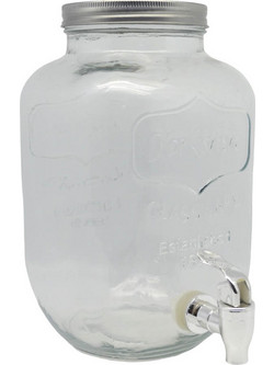 ΓΥΑΛΑ ΜΕ ΒΡΥΣΑΚΙ ΚΑΙ ΒΙΔΩΤΟ ΚΑΠΑΚΙ 4,0lt - Ankor 824397