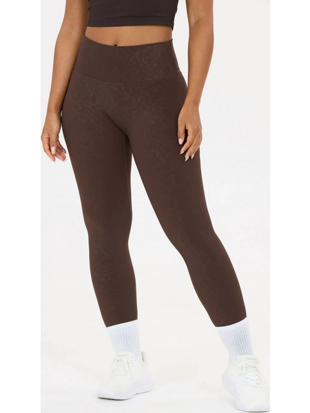 Athlecia Wembley Γυναικείο Κολάν Καφέ ?? / Leopard