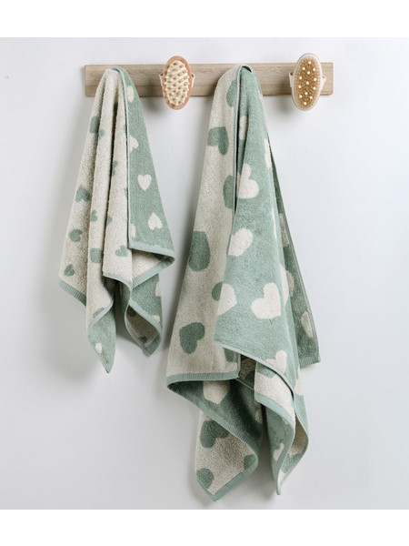 Πετσέτες Σετ Versus Magy 10 Jacquard Cotton Kentia 2Τεμ