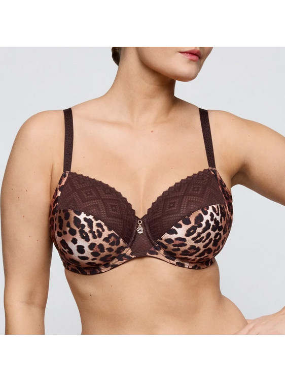 Primadonna Twist Giganni Σουτιέν με Μπανέλα Καφέ 0142620LPB