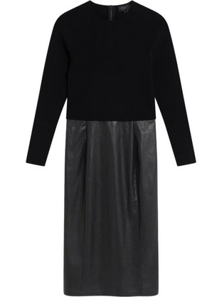 Ted Baker Siriela Midi Φόρεμα Μαύρο 285105