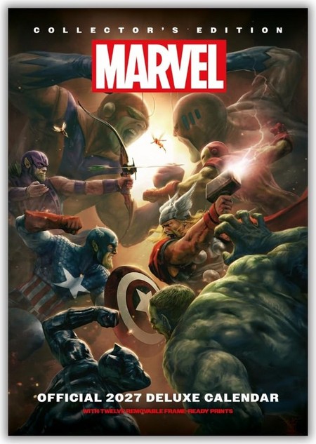 MARVEL 2027 A3 DELUXE CALENDAR