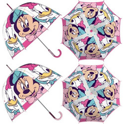 Παιδική Διάφανη Ομπρέλα Minnie Mouse EVA Καμπάνα 67 cm