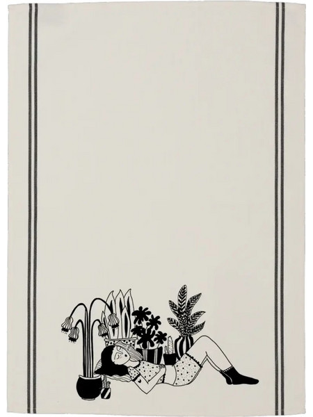 Πετσέτα φαγητού/τσαγιού βαμβακερή Helen B Sleeping Beauty 50x70 εκ