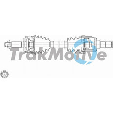 TrakMotive 30-3091 - Ημιαξόνιο Αρ. HYUNDAI i30 GD 1.6 CRDi 2012-16. CEED 2012-18