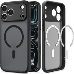 Spigen Ultra Hybrid MagFit Θήκη iPhone 18 Pro Max / 17 Pro Max Frost Black (ACS12123)