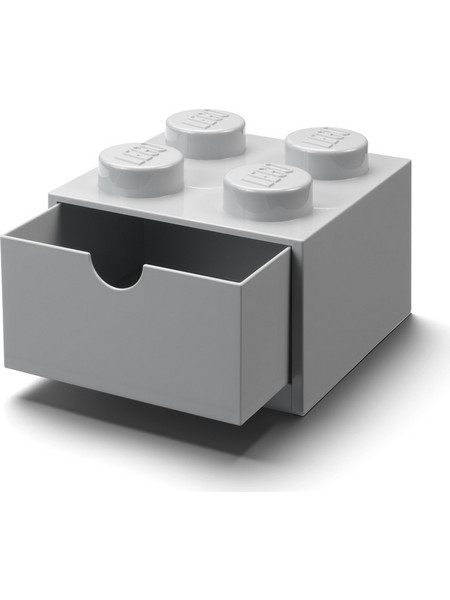 Lego Storage 4-Stud Brick Drawer Grey για 3+ Ετών
