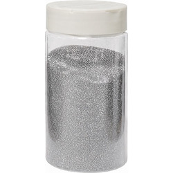 Χρυσόσκονη glitter ασημί λεπτόκοκκη 250gr