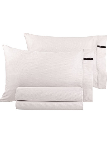 Μαξιλαροθήκες Ζεύγος 50x70cm Cotton-Satin Guy Laroche Minimal Perla