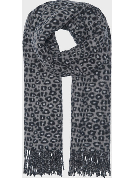 Only Onljosephine Κασκόλ με Animal Print Noos Γκρι