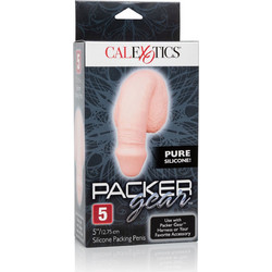 CalExotics Packer Gear Silicone Packing Penis Ρεαλιστικό Dildo με Όρχεις 12.75cm Flesh