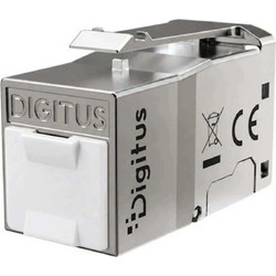 Μονάδα Digitus Πρίζα Keystone Rj45 8p8c Cat.6 Θωρακισμένη Stp Χωρίς Εργαλεία Καπάκι Σκόνης