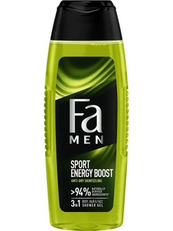 Fa Men Sport Energy Boost Ανδρικό Αφρόλουτρο σε Gel 250ml