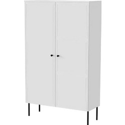 Μπουφές Palazzo Ξύλινος 400026 Λευκός 100x39x166cm