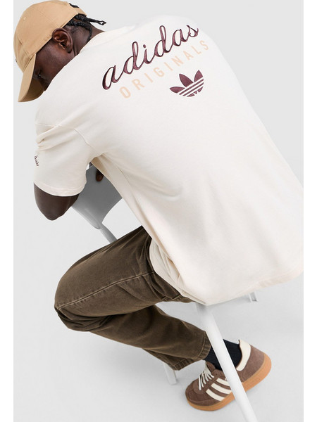 adidas Originals Stack Logo Ανδρικό T-Shirt LX8121 White