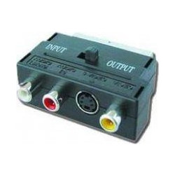 CABLEXPERT ΑΝΤΑΠΤΟΡΑΣ SCART ΣΕ 3 RCA & 1 S-Video ΜΕ ΔΙΑΚΟΠΤΗ