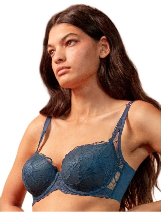Gisela Σουτιέν με Ενίσχυση με Μπανέλα Μπλε 10176BLUE