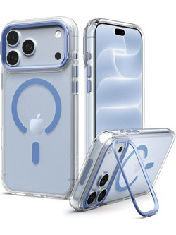 Spigen Ultra Hybrid Optik S MagSafe Θήκη Clear / Light Blue (iPhone 18 Pro Max / 17 Pro Max)