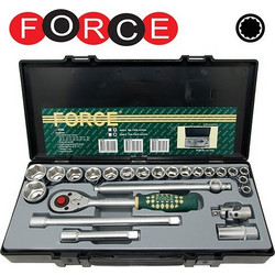 FORCE 4246 S-9 σετ καρυδάκια ίντσας 1/2" πολύγωνα