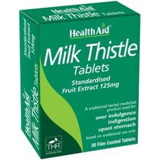 Health Aid Milk Thistle Fruit Extract 125mg 30 Ταμπλέτες