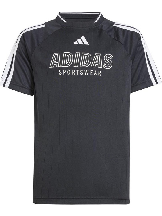 Adidas Παιδικό T-Shirt Κοντομάνικο Ανθρακί JI6178